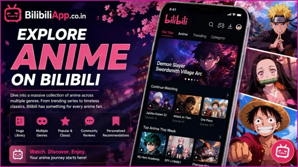 Explore Anime on Bilibili aap